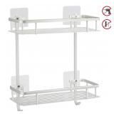 Hawsam No Drilling Bathroom Shelves, Aluminum 2