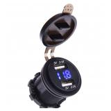MICTUNING LED Digital Display Voltmeter 4.2A D
