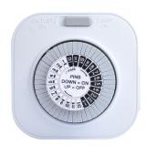 Daily Mechanical Timer, Single Outlet, White