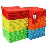 S & T 968601 Assorted Microfiber Cleaning Cloth