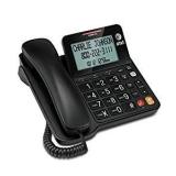 AT&T CL2940BK Corded Speakerphone with Large Displ