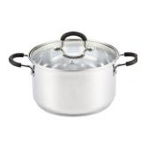 Cook N Home Stainless Steel 5-Quarts Stockpot with