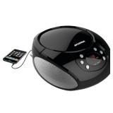 Sylvania Portable CD Boombox with FM Radio (Black)