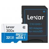 Lexar High-Performance MicroSDHC 300x 32GB