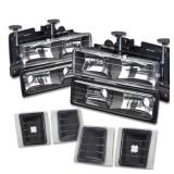 DNAMotoring HL-OH-8P-C1094-BK Headlight Assembly-