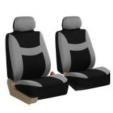 FH Group FB030GRAYBLACK115-SEAT Bucket Seat Cover