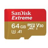 SanDisk Extreme 64GB microSDXC UHS-I Card - SDSQXA