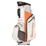 TaylorMade 2017 Golf Bag TM Cart Bag 5.0 WhtOrg- W