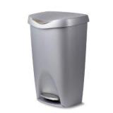 Umbra Brim 13 Gallon Trash Can with Lid - Large Du