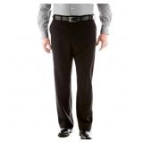 Van Heusen Men's Big & Tall Flat-Front Crosshatch
