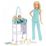 Barbie Careers Baby Doctor Doll and Playset