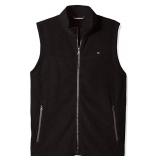Tommy Hilfiger Men's Polar Fleece Vest- Black
