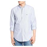 Lacoste Men's Long Sleeve Reg Fit Oxford Bengal St