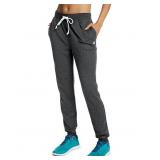 Champion Women's French Terry Jogger- Granite Heat