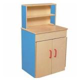 Wood Designs Blueberry Classic Deluxe Hutch