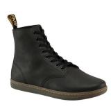 Dr. Martens Men's Tobias Boot-Black Greasy Lamper-