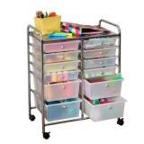 Honey-Can-Do CRT-01683 12 Drawer Chrome Studio Org