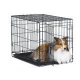 New World Crates Single Door Dog Crate- Black- 30'