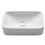 Kraus KCV-122 White Rectangular Ceramic Bathroom S
