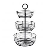 Gourmet Basics by Mikasa 5216454 Round Wrap 3-Tier