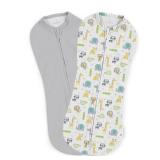 SwaddleMe Pod 2 Pack Safari Excursion-Newborn (0-3