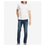 Calvin Klein Men's Straight- Authentic Blue- 40W x