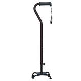 Hugo Quad Cane Adjustable for Right or Left Hand-