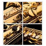 Glory Professional Alto Eb SAX Saxophone Gold Laqu