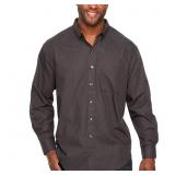 Van Heusen Men's Size Big and Tall Traveler Button