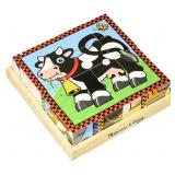 Melissa & Doug Farm Cube Puzzle