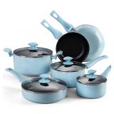 Pots and Pans Set- COOKSMARK Pearl Hard Porcelain