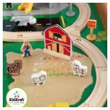 KidKraft 17836 Ride Around Train Set and Table