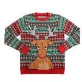 Blizzard Bay Men's Rudolph Ugly Christmas Sweater