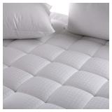 BaliChun Bedding Quilted Fitted Mattress Pad (Full