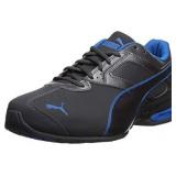 PUMA Men's Tazon 6 FM Sneaker- Asphalt-Electric Bl