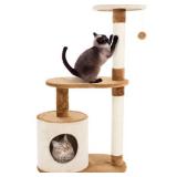 PETMAKER 80-PET5081 Cat Tree Condo 3 Tier with Con