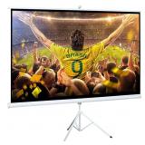 Projector Screen- Auledio Portable Manual Pull Dow
