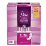 Poise Incontinence Pads- Maximum Absorbency- Long