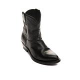 Frye Women's Billy Short Western Boot- Black- 9 M