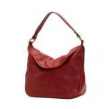 Campus Large Rivet Hobo Hobo Bag- Burnt Red- One S