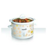 Crock-Pot 2.5 Qt- Daisy Pattern- Peach/Yellow/Whit