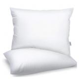 HOMFY Queen 100% Cotton Pillows for Sleeping,