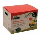 Aleva Naturals Bamboo Baby Sensitive Wipes- 432 Co
