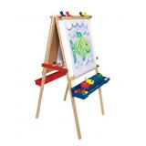Melissa & Doug Deluxe Standing Art Easel - Dry-Era