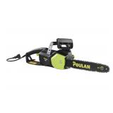 Poulan PL914 9 Amp Electric Corded Chainsaw 14 in