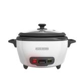 BLACK+DECKER 2-in-1 Rice Cooker and Food Steamer-