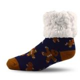 Pudus Unisex Classic Slipper Socks- Adult- Gingerb