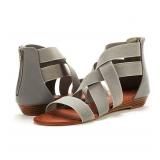 DREAM PAIRS Women's Elastica8 Summer
