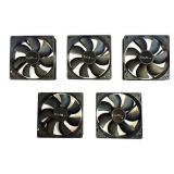 APEVIA AF512S-BK 4 Pin & 3 Pin Silent Case Fan