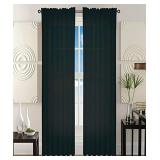 Elegant Comfort 2-Piece SHEER Window CURTAIN/PANEL